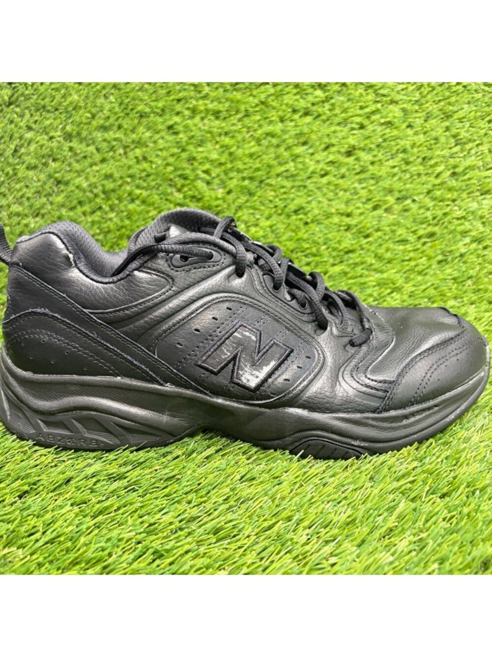 New Balance 623v3 Mens Size 9 Black Athletic Walking Leather Shoes Sneakers